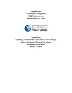 San Bernardino Valley College Follow-Up Report