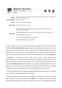 REPORT Il nuovo strumento per le PMI di Horizon rv