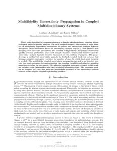 Multi-fidelity uncertainty quantification (UQ)