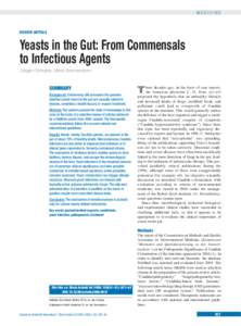 MEDICINE  REVIEW ARTICLE Yeasts in the Gut: From Commensals to Infectious Agents