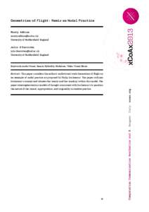 xCoAx 2013: Proceedings of the first conference on Computation, Communication, Aesthetics and X