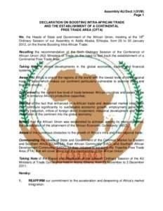United Nations General Assembly observers / Regional Economic Communities / African Economic Community / Southern African Development Community / Common Market for Eastern and Southern Africa / East African Community / African Development Bank / Africa / African Union / International trade