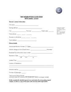 VW Brand Electronic Letterhead