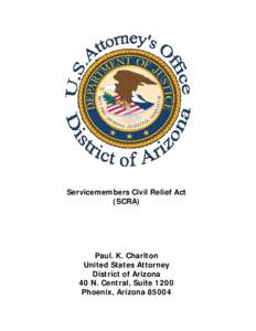 Servicemembers Civil Relief Act (SCRA)