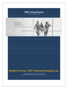 2008 Annual Report January 1 – December 31, 2008       