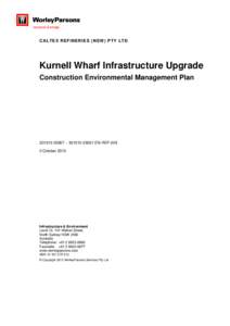 Microsoft WordEN-REP-009 Wharf Infrastructure Upgrade CEMP_Rev 3_031013.doc