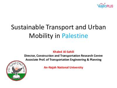 Sustainable Transport and Urban Mobility in [