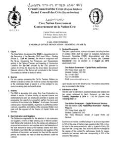 Grand Council of the Crees / Chisasibi /  Quebec / Cree / James Bay and Northern Quebec Agreement / Wemindji /  Quebec / Whapmagoostui /  Quebec / Nord-du-Québec / Waswanipi /  Quebec / Compressed natural gas / First Nations / Eeyou Istchee / Aboriginal peoples in Canada