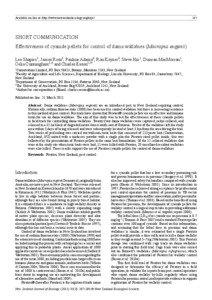 Shapiro eton-line al.: Cyanide effectiveness in dama wallabies