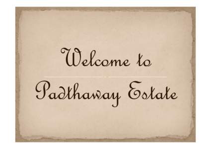 Welcome to Padthaway Estate Wine list Sparkling wines Izzie Sparkling Pinot Noir Chardonnay NV
