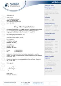 Economy of Australia / Shougang Corporation / Shougang Concord International / Pilbara / Economy of Oceania / States and territories of Australia / Australian Securities Exchange / Economy of New South Wales