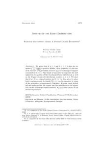 1573  Documenta Math. Densities of the Raney Distributions