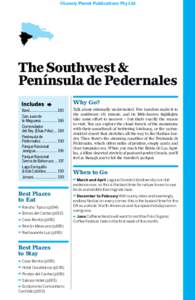 ©Lonely Planet Publications Pty Ltd  The Southwest & Península de Pedernales Why Go? Baní.............................185