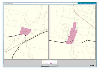 Figure 4-11 Village zones - Ulan and Wollar  ST MA IN  IL