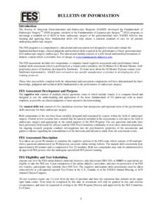 Psychometrics / Standardized tests / Society of American Gastrointestinal and Endoscopic Surgeons / Evaluation methods / Standards-based education / Test / E-assessment / High-stakes testing / Endoscopy / Education / Educational psychology / Evaluation