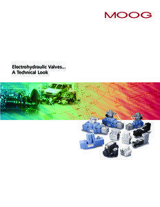Control valves / Moog Inc / Electrohydraulic servo valve / Hydraulic machinery / Fluid mechanics / Valves / Fluid power