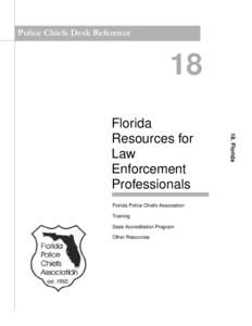 Police Chiefs Desk Reference  18 Florida Police Chiefs Association Training