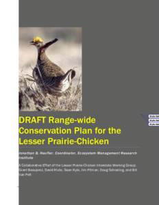 DRAFT Range-wide Conservation Plan for the Lesser Prairie-Chicken