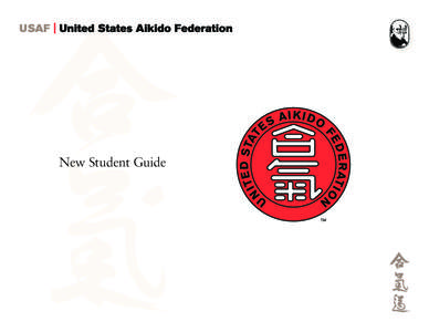 New Student Guide  Letter from Yamada Shihan