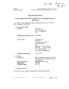 JUN THD S.p.A. 510(K) NOTIFICATION -