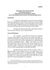 Callback / PCCW-HKT Telephone / Hong Kong / Pacific Century Group / Economy of Hong Kong / Hong Kong Telecom