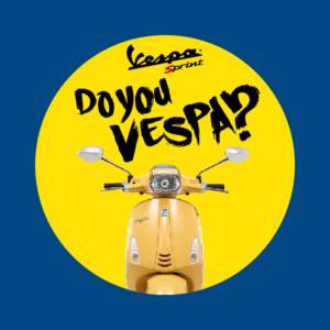 MEET THE NEW VESPA SPRINT DOYOUVESPA.COM NEW LOOK AND FEEL  CREATED TO BLEND VESPA STYLE WITH A SPORTS MOOD AND AN EXHILARATING RIDE, THE