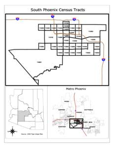 South Phoenix Census Tracts  ., .,