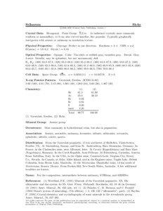 Oxide minerals / Sulfide minerals / Chemical elements / Metalloids / Pnictogens / Stibarsen / Stibnite / Stibiconite / Antimony / Chemistry / Crystallography / Matter