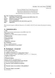 ISO/IEC JTC1/SC2/WG2 N1962[removed]Universal Multiple-Octet Coded Character Set