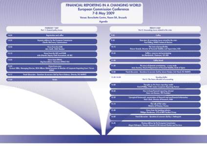 Jörgen Holmquist / Holmquist / Financial regulation / International Accounting Standards Board / Financial statement