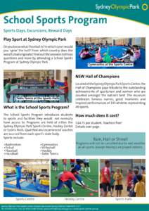 State Sports Centre / Sports / Floorball / Sydney Olympic Park /  New South Wales