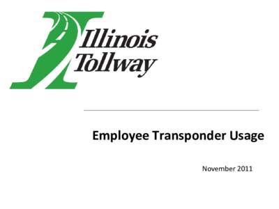 Non Revenue Transponders Presentation