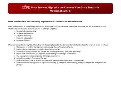 Microsoft Word - Common Core Math Middle School