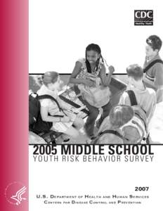 2005 Middle School Youth Risk Behavior Survey