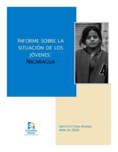 INFORME SOBRE LA SITUACIÓN DE LOS JÓVENES: NICARAGUA  INSTITUTO CASA ALIANZA