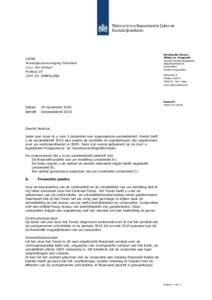 L0506 Woningbouwvereniging Dirksland t.a.v. het bestuur PostbusZG DIRKSLAND