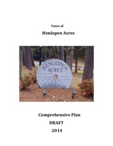 Town of  Henlopen Acres Comprehensive Plan DRAFT