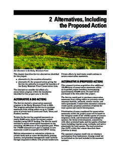 Draft Environmental Assessment and Land Protection Plan, Rocky Mountain Front Conservation Area Expansion