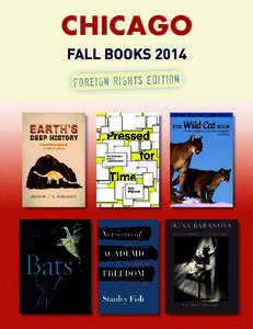 ChiCago FALL BOOKS 2014 FOREIGN RIGHTS EDITION Fall 2014