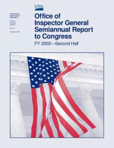 United States Department of Agriculture Office of Inspector General