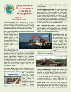 Department of Environmental Resources Management JULY 2013
