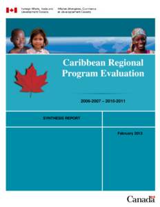 Not realgreat t  Caribbean Regional Program Evaluation[removed] – [removed]