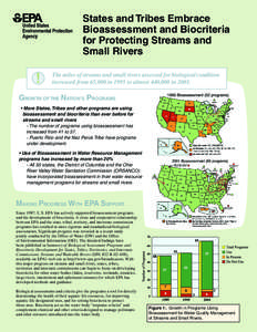 States and Tribes Embrace Bioassessment and Biocriteria for Protecting Streams and Small Rivers