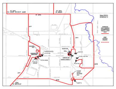 Snowmobile Trails in to Yorkton 2014