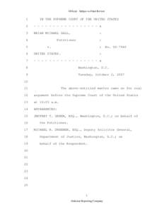 Antonin Scalia / John Roberts / Gall v. United States / Supreme Court of Pakistan / Samuel Alito / Appeal / Procedures of the Supreme Court of the United States / Day v. McDonough / Conservatism in the United States / Law / Supreme Court of the United States