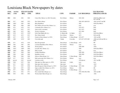Microsoft Word - Louisiana Black newspapers 9-08.rtf