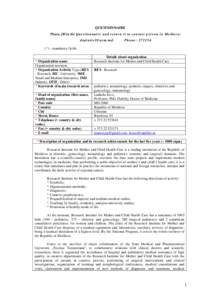 Microsoft Word - Questionnaire_Host_Institutions_EECA_Moldova10.doc