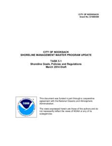 CITY OF NOOKSACK Grant No. G1000049 CITY OF NOOKSACK SHORELINE MANAGEMENT MASTER PROGRAM UPDATE TASK 5.1