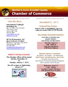 Weekly Electronic Newsletter