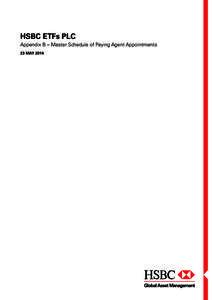 Funds / Corporations law / Private banks / Legal entities / HSBC / Exchange-traded fund / Collective investment scheme / Corporation / Prospectus / Financial economics / Investment / Finance